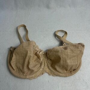Lace Balconnet Panache Womens 32HH Tan Envy 7285 Underwire Full Bust Bra